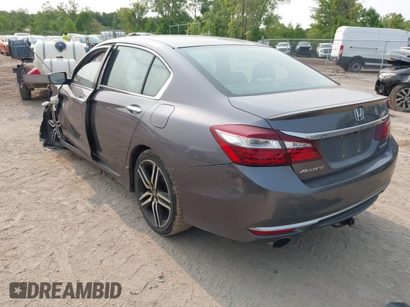 2016 Honda Accord Sport with VIN 1HGCR2F50GA112045, listed as a IAAI auction lot 42411609 with 152,318 mi miles and . Bid and sale history available at DreamBid. Image 3.