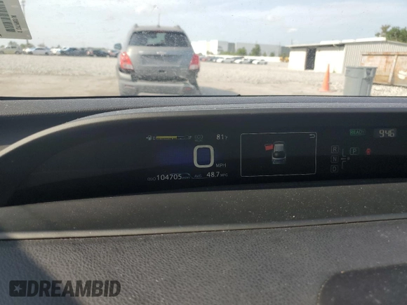 2017 Toyota Prius Two z VIN JTDKBRFU9H3568985, wystawiony jako Copart lot #56300855 z przebiegiem 104 705 mil mil oraz Szkoda całkowita • Salvage title. Historia ofert i sprzedaży dostępna na DreamBid. Obrazek 9.