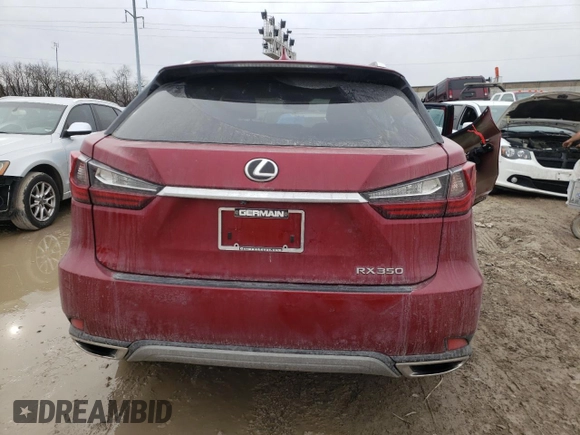 2022 Lexus RX with VIN 2T2HZMDA8NC315799, listed as a Copart auction lot 41355993 with 29,886 mi miles. Bid and sale history available at carsss.com. Image 6.