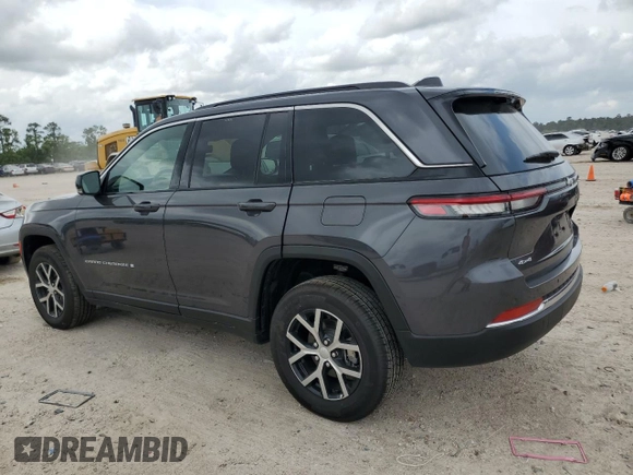2024 Jeep Grand Cherokee Limited z VIN 1C4RJHBG0R8514555, wystawiony jako Copart lot #55113195 z przebiegiem 4 707 mil mil oraz Szkoda całkowita • Salvage title. Historia ofert i sprzedaży dostępna na DreamBid. Obrazek 2.