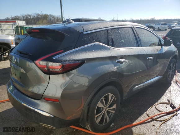 2019 Nissan Murano S with VIN 5N1AZ2MJ4KN136643, listed as a Copart auction lot 87538955 with 83,634 mi miles and Salvage Title. Bid and sale history available at carsss.com. Image 3.