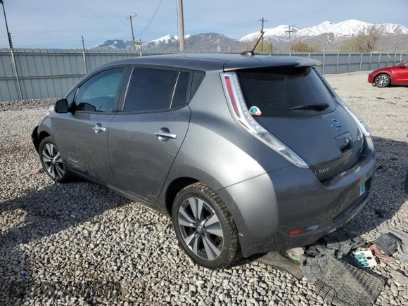 2016 Nissan LEAF S with VIN 1N4BZ0CP9GC312548, listed as a Copart auction lot 49807483 with 78,750 mi miles. Bid and sale history available at carsss.com. Image 2.