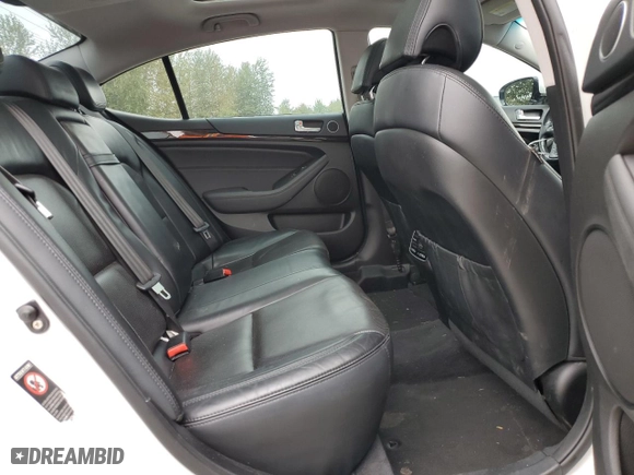 2014 Kia Cadenza Premium with VIN KNALN4D75E5162825, listed as a Copart auction lot 71092014 with 99,637 mi miles and Salvage Title. Bid and sale history available at carsss.com. Image 10.