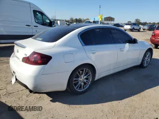 2008 Infiniti G35 with VIN JNKBV61E68M200701, listed as a Copart auction lot 83180054 with 193,642 mi miles and Salvage Title. Bid and sale history available at DreamBid. Image 3.