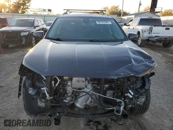 2020 GMC Terrain SLT with VIN 3GKALVEX6LL154352, listed as a Copart auction lot 80765504 with 52,449 mi miles and Salvage title. Bid and sale history available at DreamBid. Image 5.