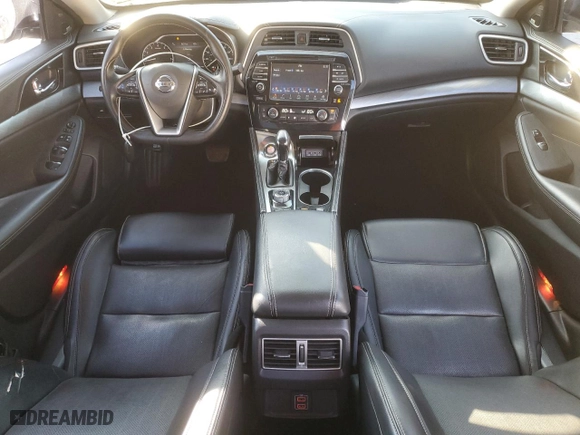 2018 Nissan Maxima S with VIN 1N4AA6AP5JC388493, listed as a Copart auction lot 50801915 with 51,460 mi miles and Salvage Title. Bid and sale history available at carsss.com. Image 8.