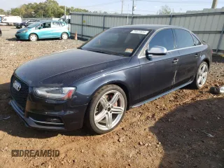 2013 Audi S4 Premium Plus with VIN WAUBGAFL2DA221334, listed as a Copart auction lot 74572834 with 117,713 mi miles and Salvage Title. Bid and sale history available at carsss.com. Image 1.