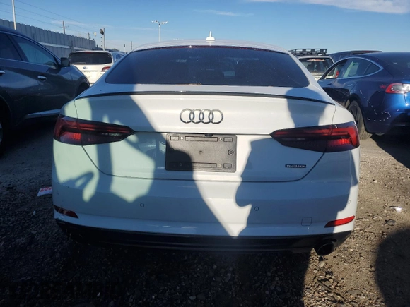 2019 Audi A5 Sportback Premium Plus with VIN WAUENCF57KA047483, listed as a Copart auction lot 76003493 with 48,528 mi miles. Bid and sale history available at carsss.com. Image 6.
