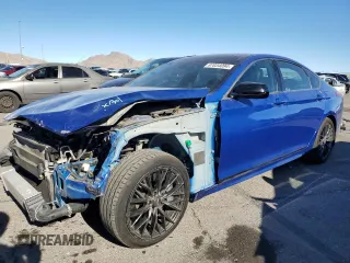 2020 Genesis G80 Sport with VIN KMTFN4JB0LU329802, listed as a Copart auction lot 87034094 with 35,562 mi miles and Salvage title. Bid and sale history available at DreamBid. Image 1.