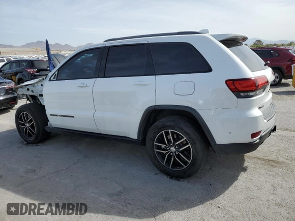 2017 Jeep Grand Cherokee Trailhawk with VIN 1C4RJFLT1HC729163, listed as a Copart auction lot 51115745 with 213,292 mi miles and Salvage title. Bid and sale history available at DreamBid. Image 2.