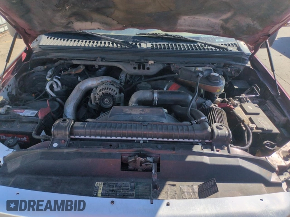 2005 Ford F-250 XL with VIN 1FTSX21P75EB10615, listed as a Copart auction lot 61637255 with 188,814 mi miles and Clean title. Bid and sale history available at DreamBid. Image 11.