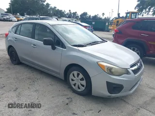 2014 Subaru Impreza 2.0i with VIN JF1GPAA6XE8261671, listed as a IAAI auction lot 42819906 with 135,073 mi miles and . Bid and sale history available at DreamBid. Image 1.