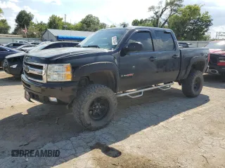 2007 Chevrolet Silverado 1500 LTZ with VIN 2GCFK13Y271592835, listed as a Copart auction lot 69279334 with 177,291 mi miles and Salvage Title. Bid and sale history available at carsss.com. Image 1.
