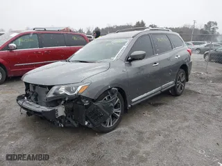 2018 Nissan Pathfinder SV with VIN 5N1DR2MM5JC664161, listed as a IAAI auction lot 41614297 with 138,176 mi miles. Bid and sale history available at carsss.com. Image 18.