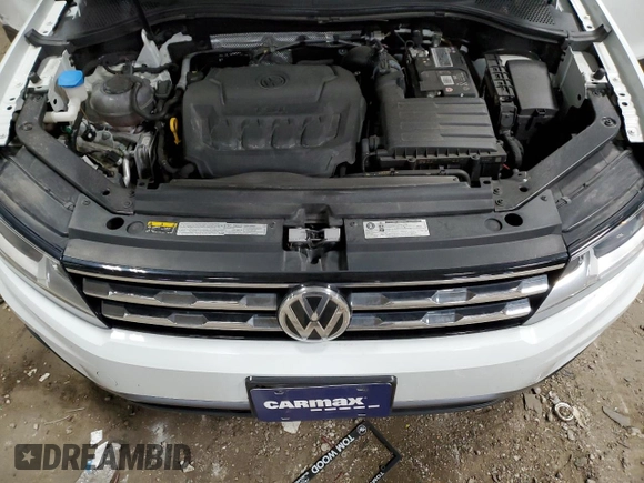 2019 Volkswagen Tiguan SE with VIN 3VV2B7AX7KM030489, listed as a Copart auction lot 52227895 with 58,446 mi miles and Salvage Title. Bid and sale history available at DreamBid. Image 14.