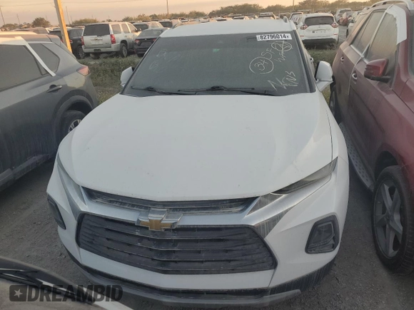 2021 Chevrolet Blazer LT with VIN 3GNKBDRS3MS510251, listed as a Copart auction lot 82796014 with Not provided miles and Non repairable. Bid and sale history available at DreamBid. Image 5.