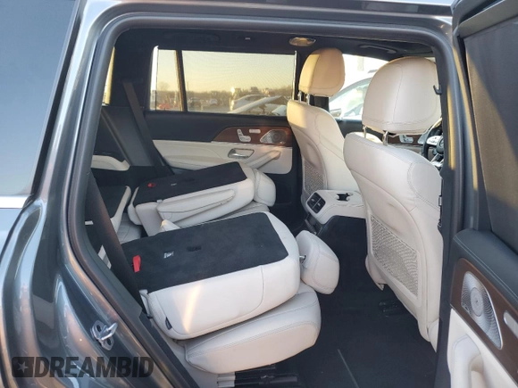 2021 Mercedes-Benz GLS with VIN 4JGFF8KE8MA564233, listed as a Copart auction lot 84046044 with 22,934 mi miles and Salvage Title. Bid and sale history available at carsss.com. Image 11.