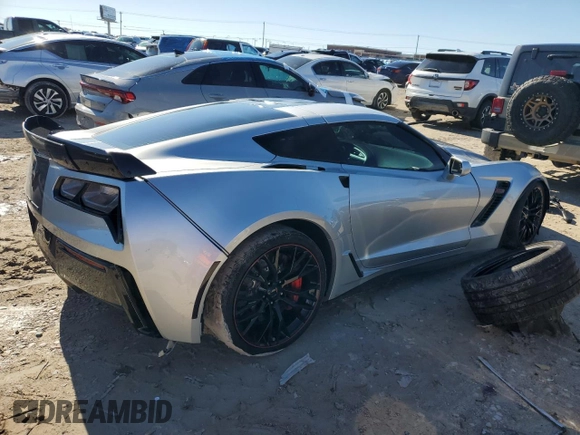 2016 Chevrolet Corvette Z06 2LZ with VIN 1G1YS2D63G5611332, listed as a Copart auction lot 86872694 with 28,472 mi miles and Salvage title. Bid and sale history available at DreamBid. Image 3.