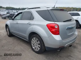 2010 Chevrolet Equinox LTZ with VIN 2CNFLFEY2A6280933, listed as a IAAI auction lot 40784866 with 15,372 mi miles. Bid and sale history available at carsss.com. Image 3.