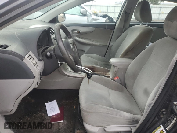 2011 Toyota Corolla L with VIN 2T1BU4EE0BC542667, listed as a Copart auction lot 46845335 with 144,602 mi miles and Salvage Title. Bid and sale history available at carsss.com. Image 7.