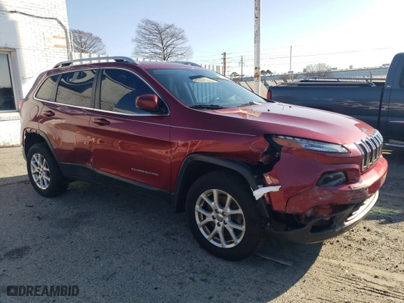 2016 Jeep Cherokee Latitude with VIN 1C4PJMCB6GW331589, listed as a Copart auction lot 42578135 with 144,489 mi miles and Salvage Title. Bid and sale history available at carsss.com. Image 4.