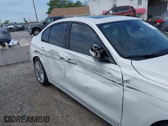 2012 BMW 3 Series 328i with VIN WBA3A5C51CF348290, listed as a IAAI auction lot 41867281 with 100,757 mi miles. Bid and sale history available at carsss.com. Image 6.