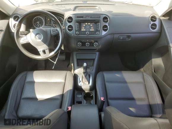 2012 Volkswagen Tiguan SEL with VIN WVGAV7AX0CW535644, listed as a Copart auction lot 54335534 with 156,079 mi miles and Salvage Title. Bid and sale history available at DreamBid. Image 8.