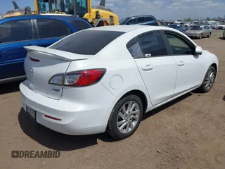 2012 Mazda 3 i Grand Touring with VIN JM1BL1W76C1534581, listed as a IAAI auction lot 42071357 with 120,302 mi miles. Bid and sale history available at carsss.com. Image 4.