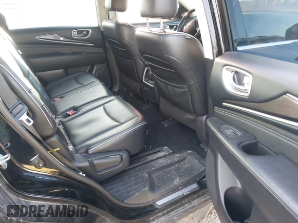 2019 Infiniti QX60 Pure with VIN 5N1DL0MM9KC555631, listed as a IAAI auction lot 41530910 with 83,351 mi miles and . Bid and sale history available at DreamBid. Image 8.