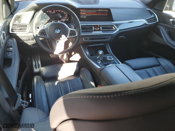 2022 BMW X5 M50i with VIN 5UXJU4C02N9L37623, listed as a Copart auction lot 41375115 with 40,251 mi miles and Salvage Title. Bid and sale history available at carsss.com. Image 8.