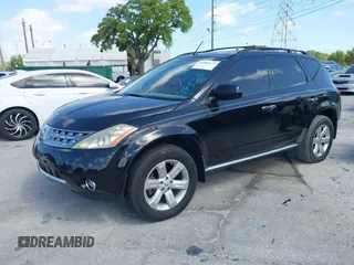 2007 Nissan Murano SL with VIN JN8AZ08T87W512528, listed as a IAAI auction lot 41940273 with 174,767 mi miles and . Bid and sale history available at carsss.com. Image 2.