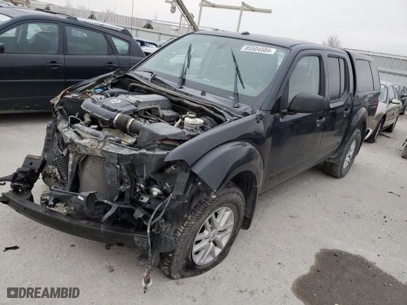 2016 Nissan Frontier S with VIN 1N6AD0EV0GN787572, listed as a Copart auction lot 85504504 with 0 mi miles and Salvage Title. Bid and sale history available at carsss.com. Image 1.