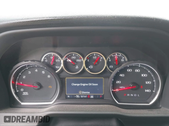 2021 Chevrolet Silverado 1500 LT Trail Boss with VIN 1GCPYFED8MZ374511, listed as a IAAI auction lot 41836003 with 53,161 mi miles and . Bid and sale history available at DreamBid. Image 7.