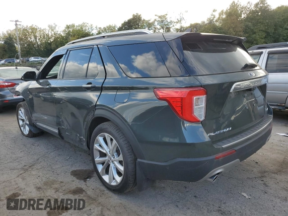 2022 Ford Explorer Platinum with VIN 1FM5K8HW9NNA08336, listed as a Copart auction lot 73702754 with 14,810 mi miles and Clean Title. Bid and sale history available at carsss.com. Image 2.
