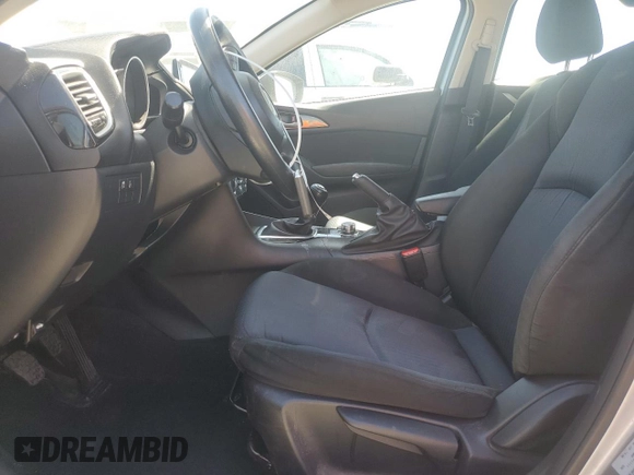 2015 Mazda 3 i Sport with VIN JM1BM1K70F1244649, listed as a Copart auction lot 55648035 with 106,085 mi miles and Salvage Title. Bid and sale history available at DreamBid. Image 7.