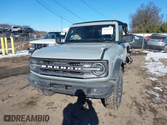 2022 Ford Bronco with VIN 1FMDE5BH2NLB16269, listed as a IAAI auction lot 41429783 with 65,761 mi miles. Bid and sale history available at carsss.com. Image 18.