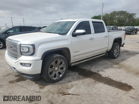 2017 GMC Sierra 1500 Denali with VIN 3GTU2PEJ6HG272209, listed as a Copart auction lot 53292975 with 106,499 mi miles and Salvage Title. Bid and sale history available at DreamBid. Image 1.