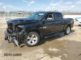 2014 Ram 1500 Sport with VIN 1C6RR7MT0ES324854, listed as a Copart auction lot 50310785 with 131,390 mi miles and Salvage title. Bid and sale history available at DreamBid. Image 1.