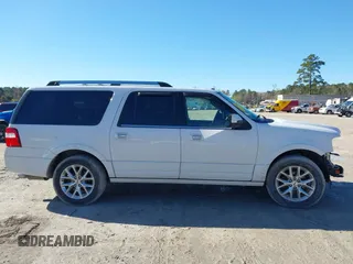 2015 Ford Expedition Max Limited with VIN 1FMJK2AT0FEF46677, listed as a IAAI auction lot 41821917 with 146,420 mi miles and . Bid and sale history available at DreamBid. Image 14.