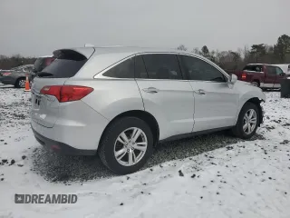 2015 Acura RDX Tech Pkg with VIN 5J8TB3H5XFL016725, listed as a Copart auction lot 45729185 with 189,419 mi miles and Salvage Title. Bid and sale history available at carsss.com. Image 3.