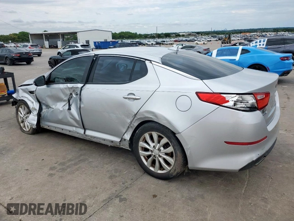 2015 Kia Optima LX with VIN 5XXGM4A78FG508567, listed as a Copart auction lot 58806265 with Not provided miles and Salvage title. Bid and sale history available at DreamBid. Image 2.