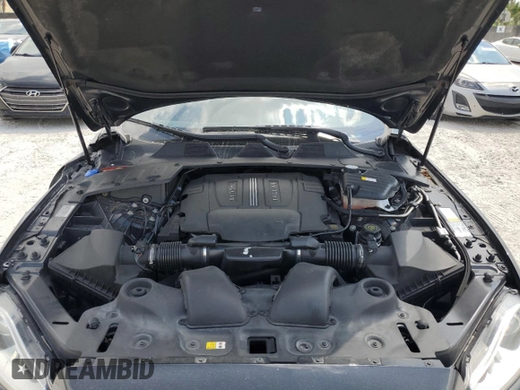 2012 Jaguar XJ with VIN SAJWA1CB5CLV27448, listed as a Copart auction lot 53373985 with 90,603 mi miles and Salvage Title. Bid and sale history available at DreamBid. Image 11.