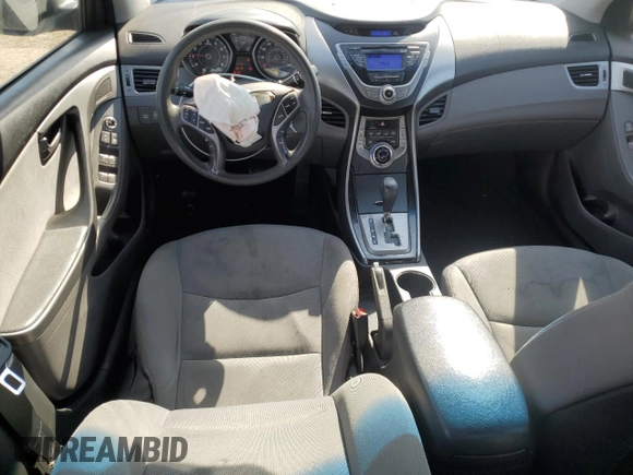2013 Hyundai Elantra Limited with VIN 5NPDH4AE7DH195812, listed as a Copart auction lot 48744385 with 120,567 mi miles and Salvage Title. Bid and sale history available at DreamBid. Image 8.