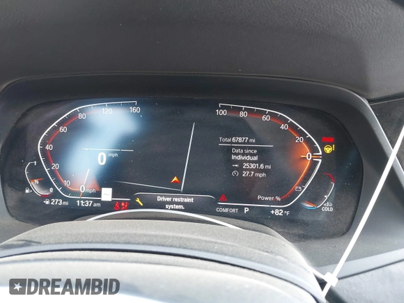 2021 BMW X5 xDrive40i with VIN 5UXCR6C01M9E66976, listed as a IAAI auction lot 42024110 with 67,877 mi miles and . Bid and sale history available at DreamBid. Image 7.