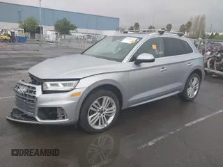 2018 Audi Q5 Premium Plus with VIN WA1BNAFY3J2044961, listed as a IAAI auction lot 41720171 with 98,481 mi miles. Bid and sale history available at carsss.com. Image 17.