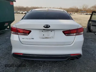 2016 Kia Optima LX with VIN 5XXGT4L35GG039212, listed as a Copart auction lot 48827305 with 155,611 mi miles and Salvage Title. Bid and sale history available at carsss.com. Image 6.