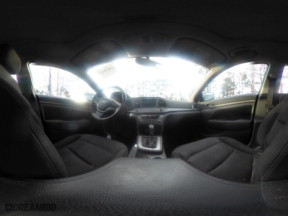 2017 Hyundai Elantra Limited with VIN 5NPD84LF2HH165550, listed as a IAAI auction lot 41576266 with 75,928 mi miles. Bid and sale history available at carsss.com. Image 18.