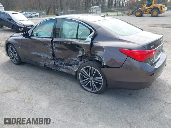 2014 Infiniti Q50 Premium с VIN JN1BV7AR0EM687810, выставлен на аукционе IAAI как лот 42073610 с пробегом 167 912 миль миль и . История ставок и продаж доступна на DreamBid. Изображение 3.
