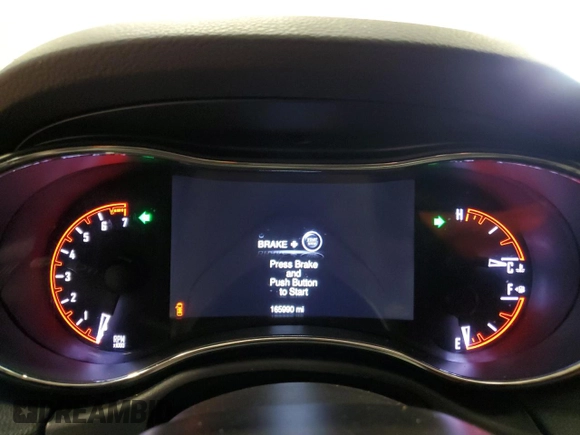 2015 Dodge Durango SXT with VIN 1C4RDHAG6FC789171, listed as a Copart auction lot 56335945 with 165,990 mi miles and Salvage title. Bid and sale history available at DreamBid. Image 9.
