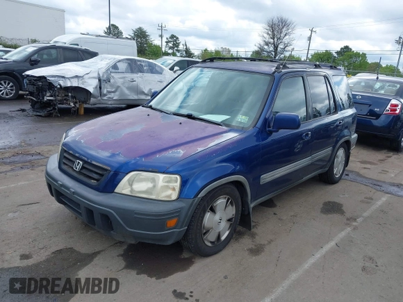 1998 Honda CR-V EX with VIN JHLRD1868WC071306, listed as a IAAI auction lot 41880680 with 229,265 mi miles. Bid and sale history available at carsss.com. Image 2.